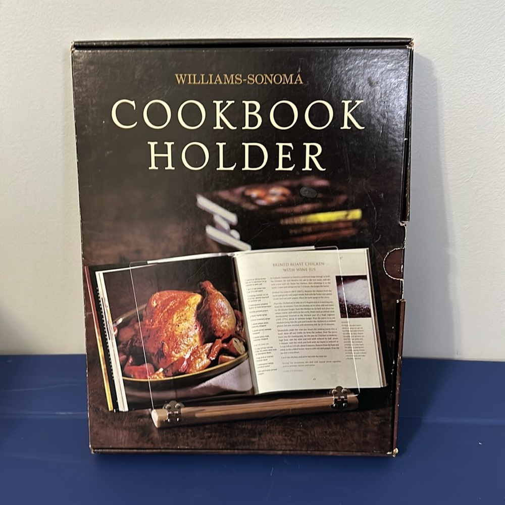 William Sonoma Cookbook Holder
